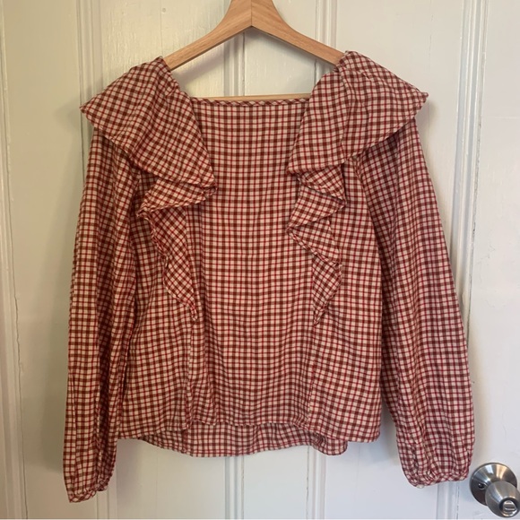 NWOT J. Crew Cotton Blouse - Picture 7 of 11